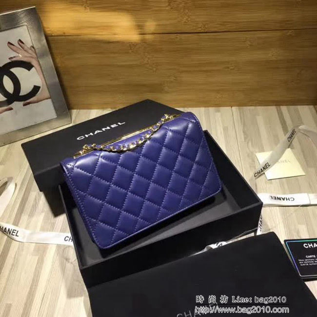 香奈兒CHANEL 2018新款羊皮鏈條小挎包專櫃刻制專櫃品質進口羊皮官網最新顏色 DSC1470